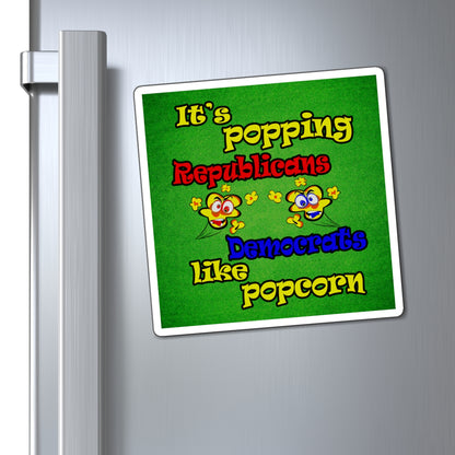 popping like popcorn - Magnets - (green turf)