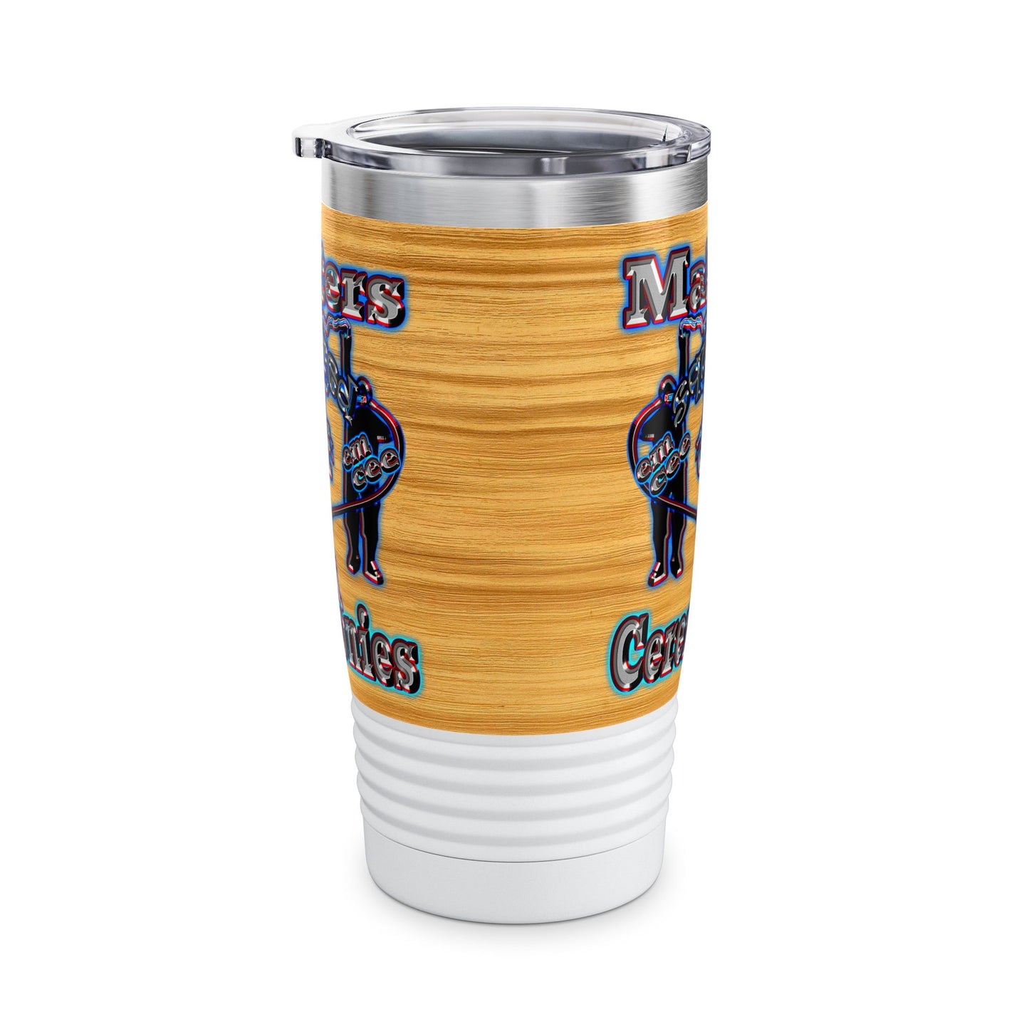 em cee squared - Ringneck Tumbler, 20oz (butterscotch wood finish)