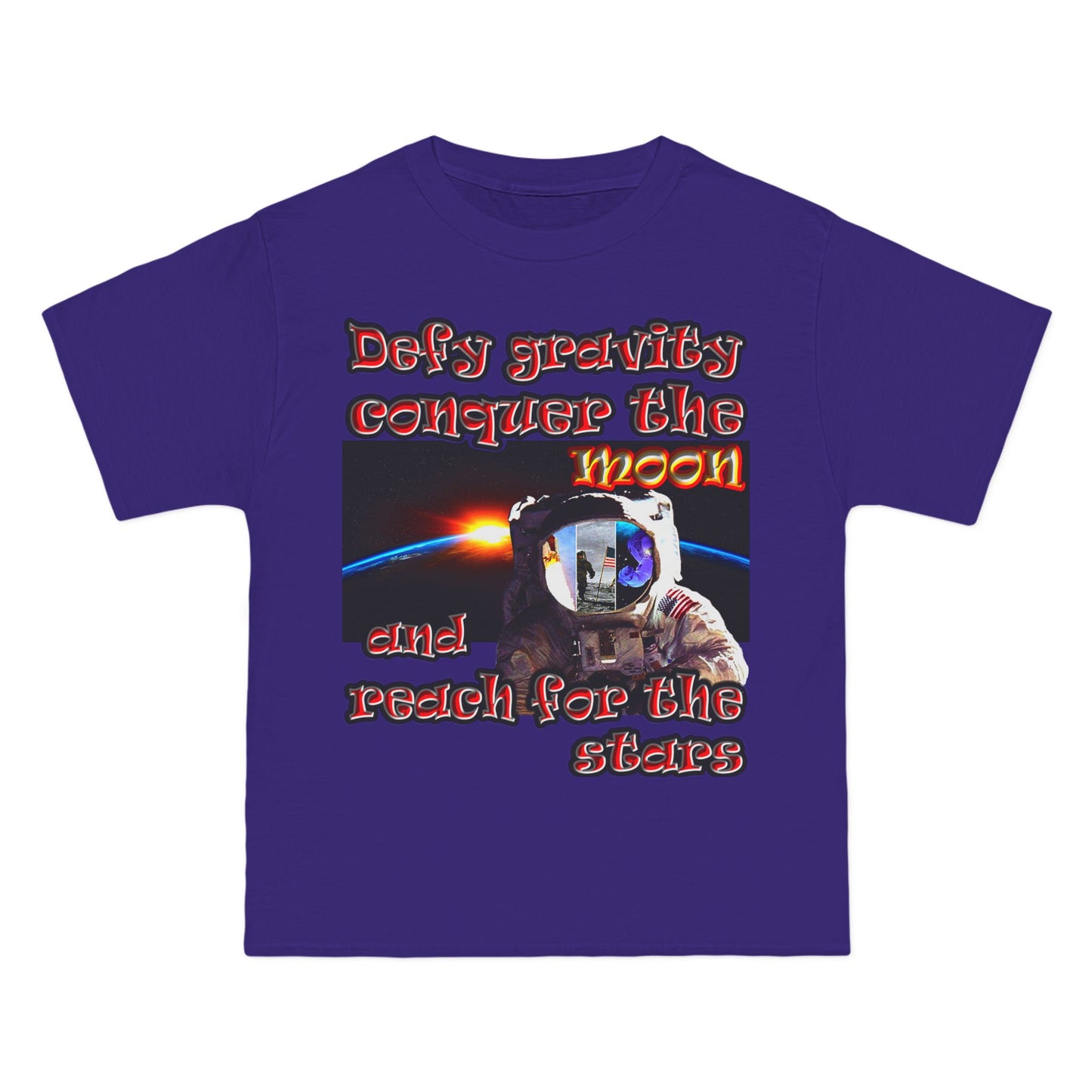 defy conquer reach - Beefy-T®  Short-Sleeve T-Shirt