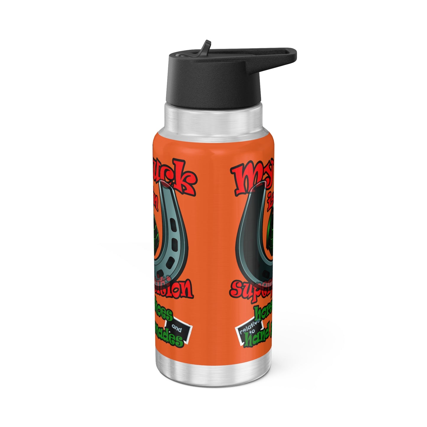 my luck - Gator Tumbler, 32oz (orange)