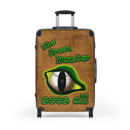 green monster - Suitcase (brown papyrus)