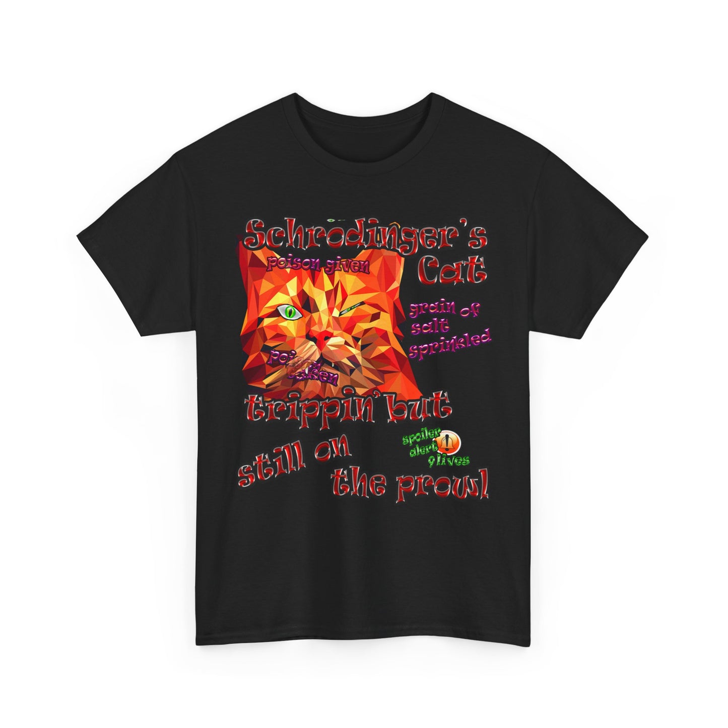 schrodinger's cat - Unisex Heavy Cotton Tee