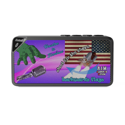 shoot for the stars - Jabba Bluetooth Speaker (purple-pink wave)