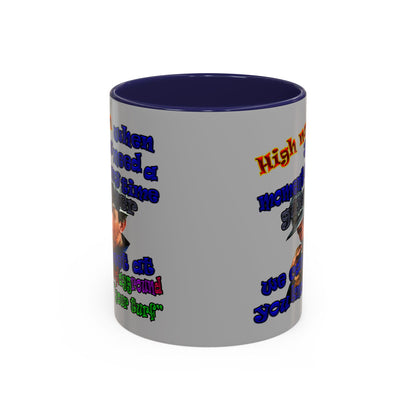 high noon - Accent Mug (light grey)