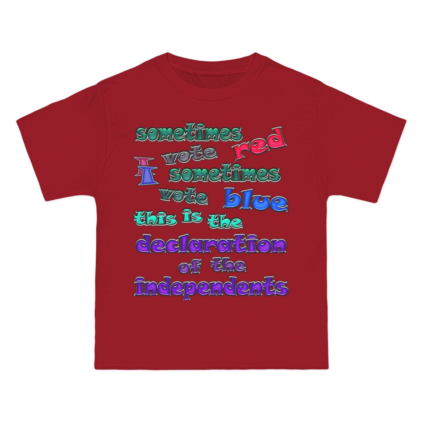 declaration of the independents - Beefy-T®  Short-Sleeve T-Shirt