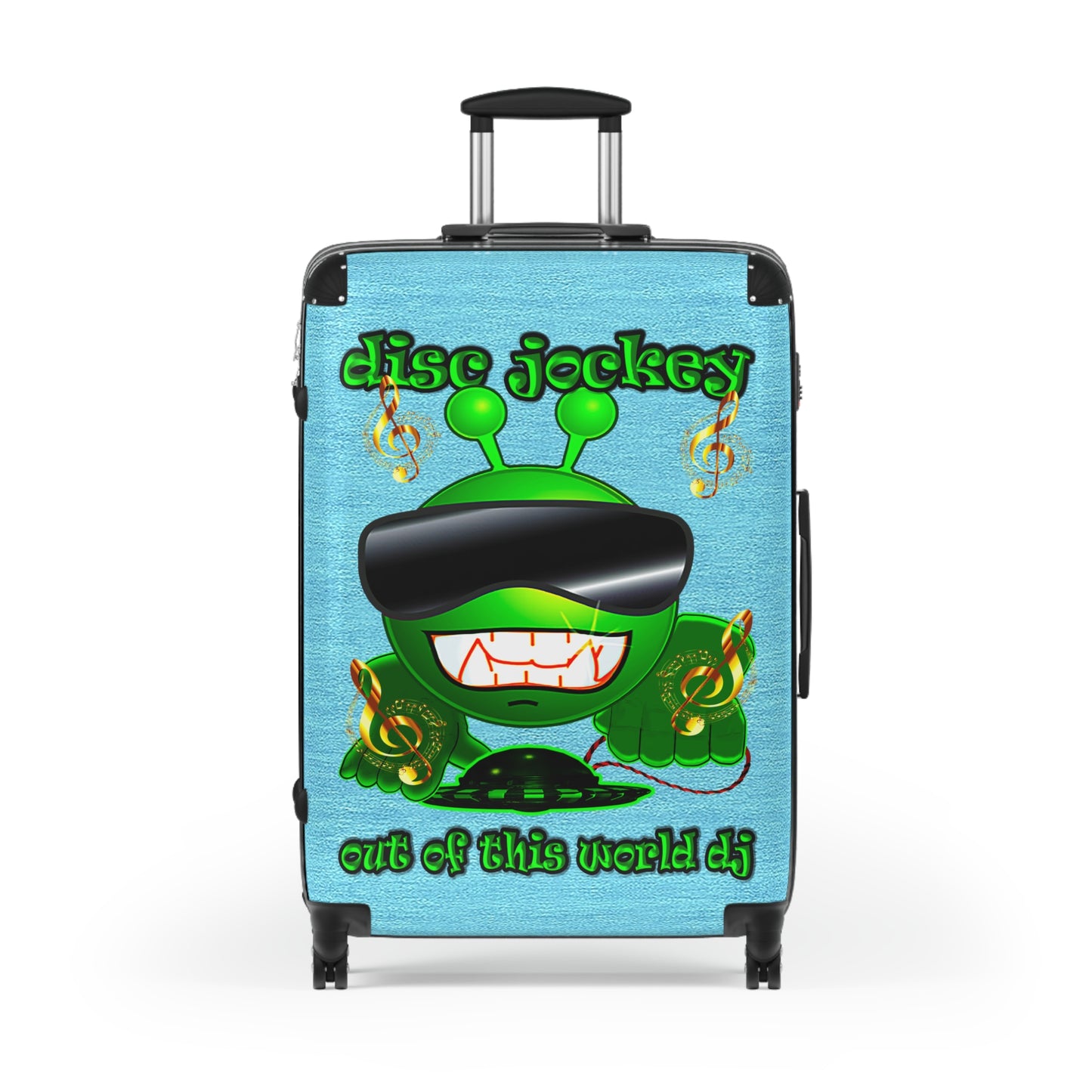 disc jockey - Suitcase (faded blue)