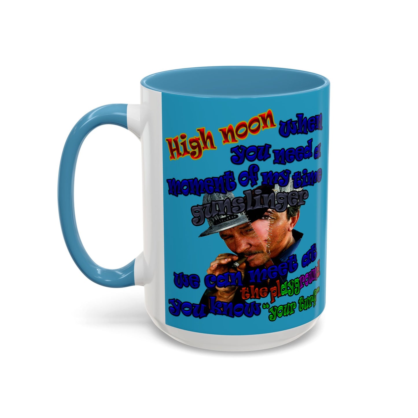 high noon - Accent Mug (turquoise)
