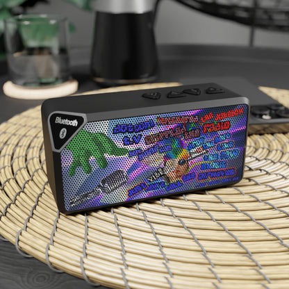 drop the beat - Jabba Bluetooth Speaker (grey-pink wave)