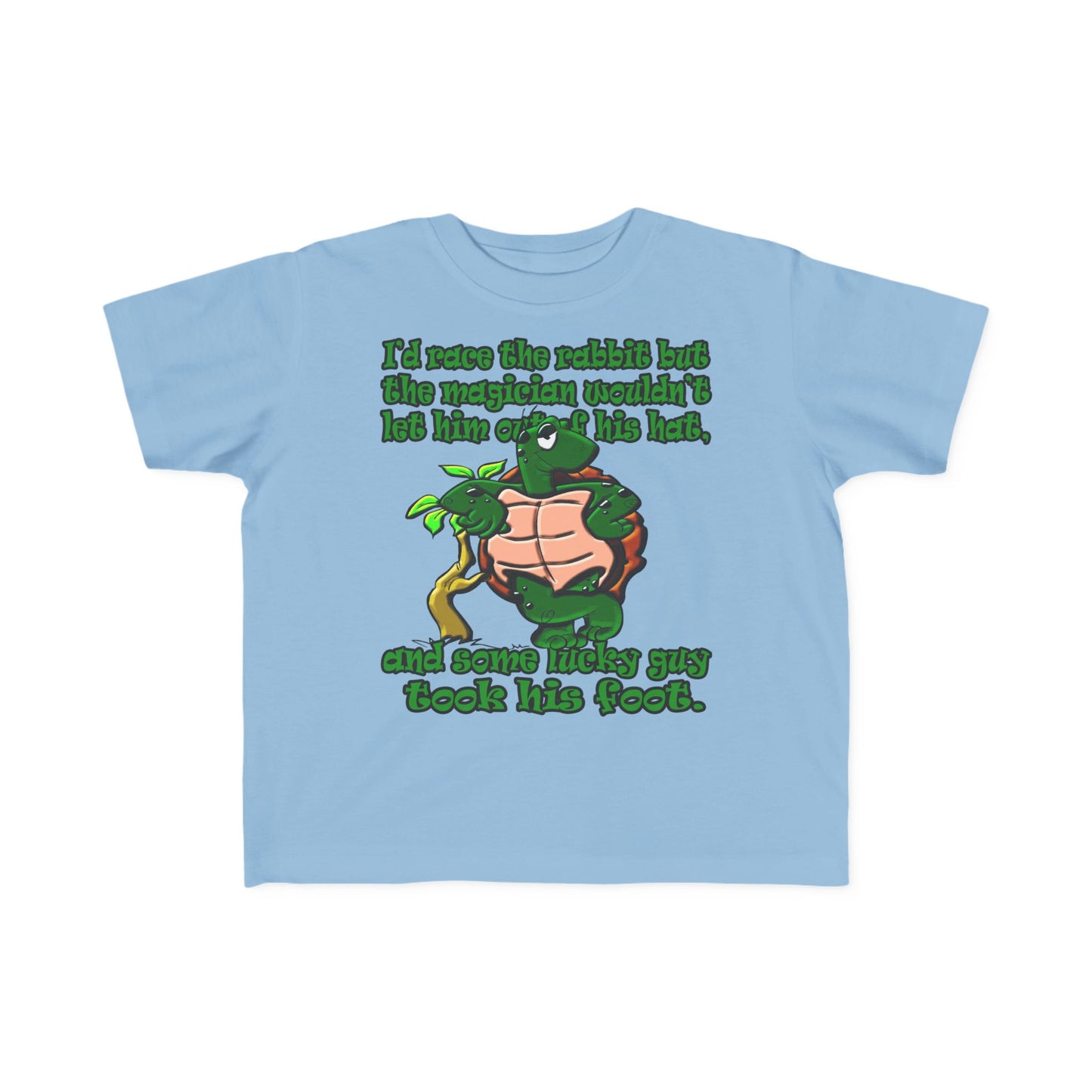 turtle race - Toddler's Fine Jersey Tee