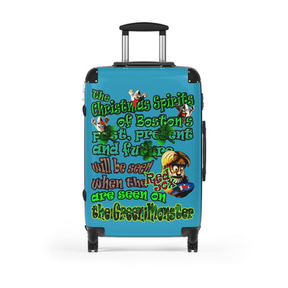 christmas spirits of boston - Suitcase (turquoise)