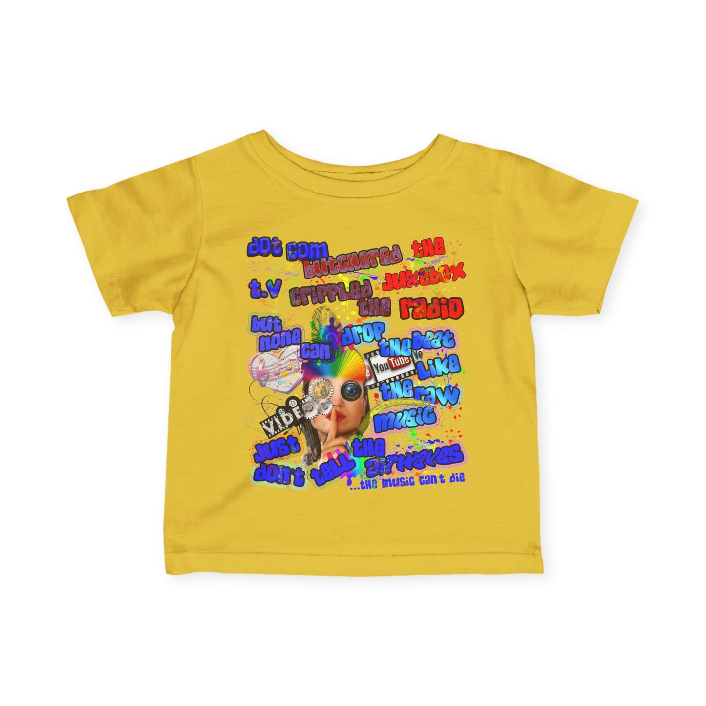 drop the beat - Infant Fine Jersey Tee