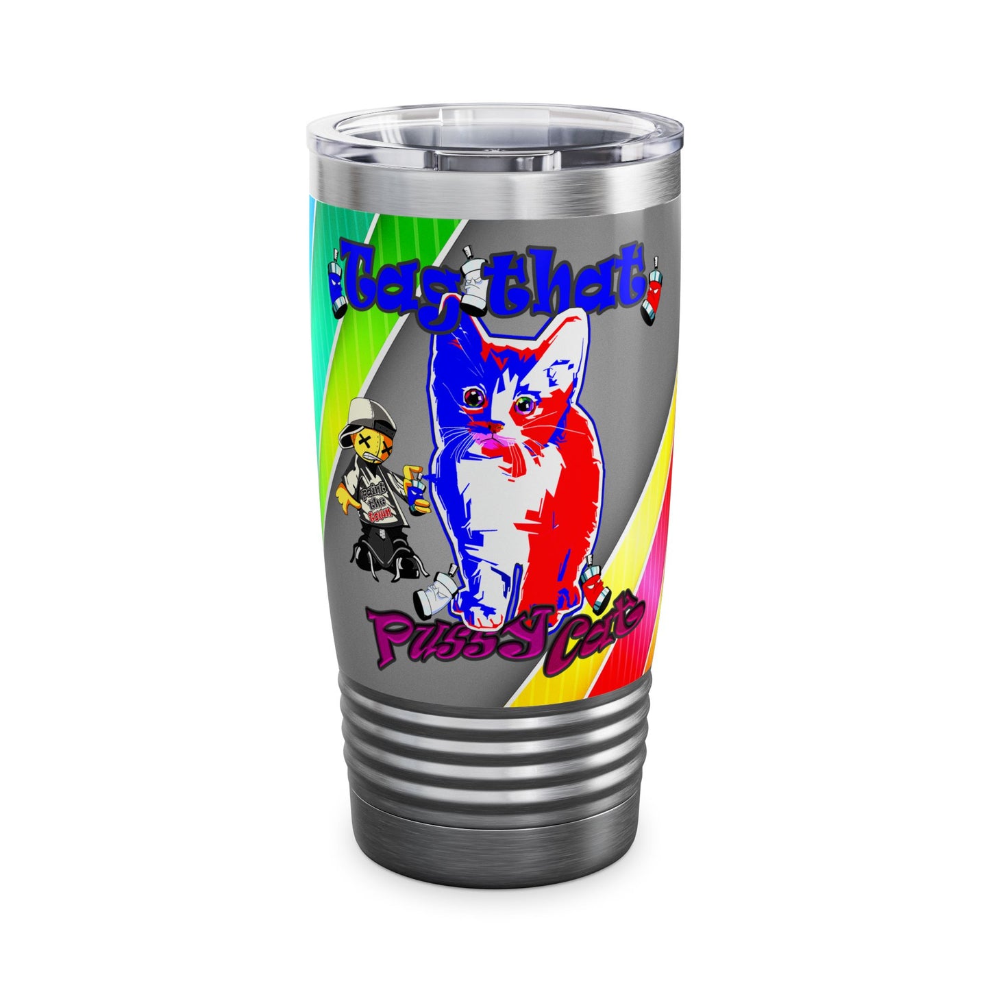 tag that - Ringneck Tumbler, 20oz (rainbow split)