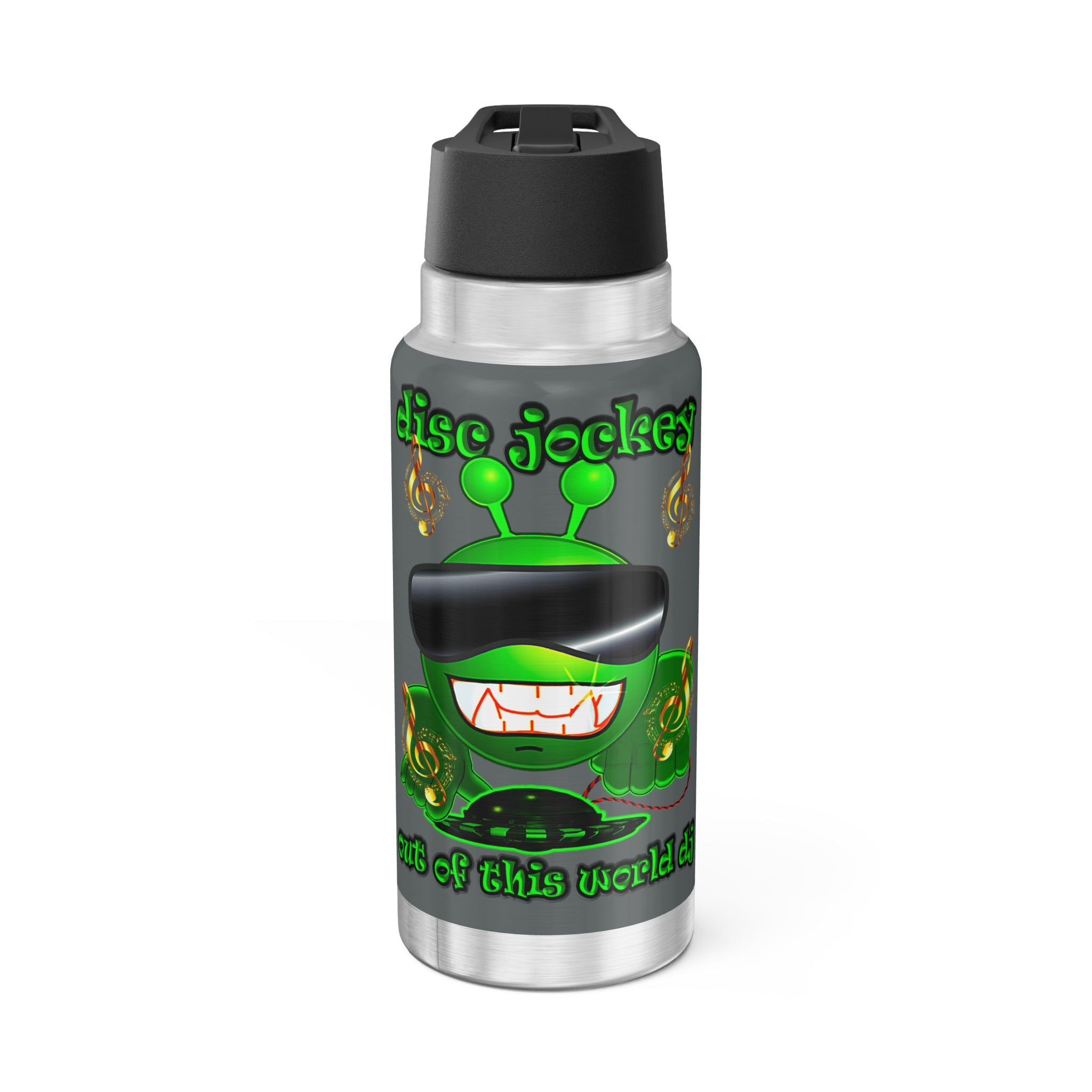 disc jockey - Gator Tumbler, 32oz (dark grey)