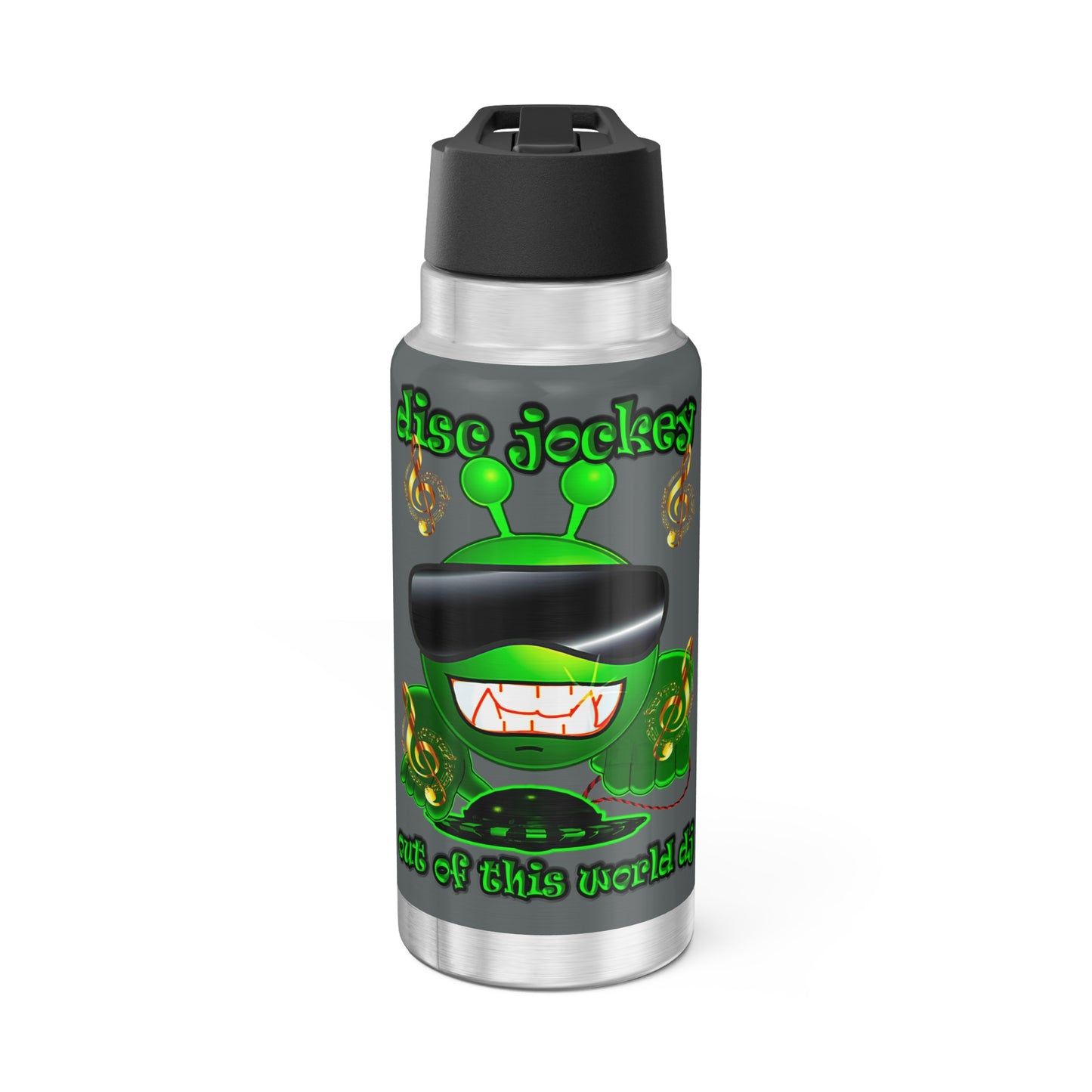 disc jockey - Gator Tumbler, 32oz (dark grey)