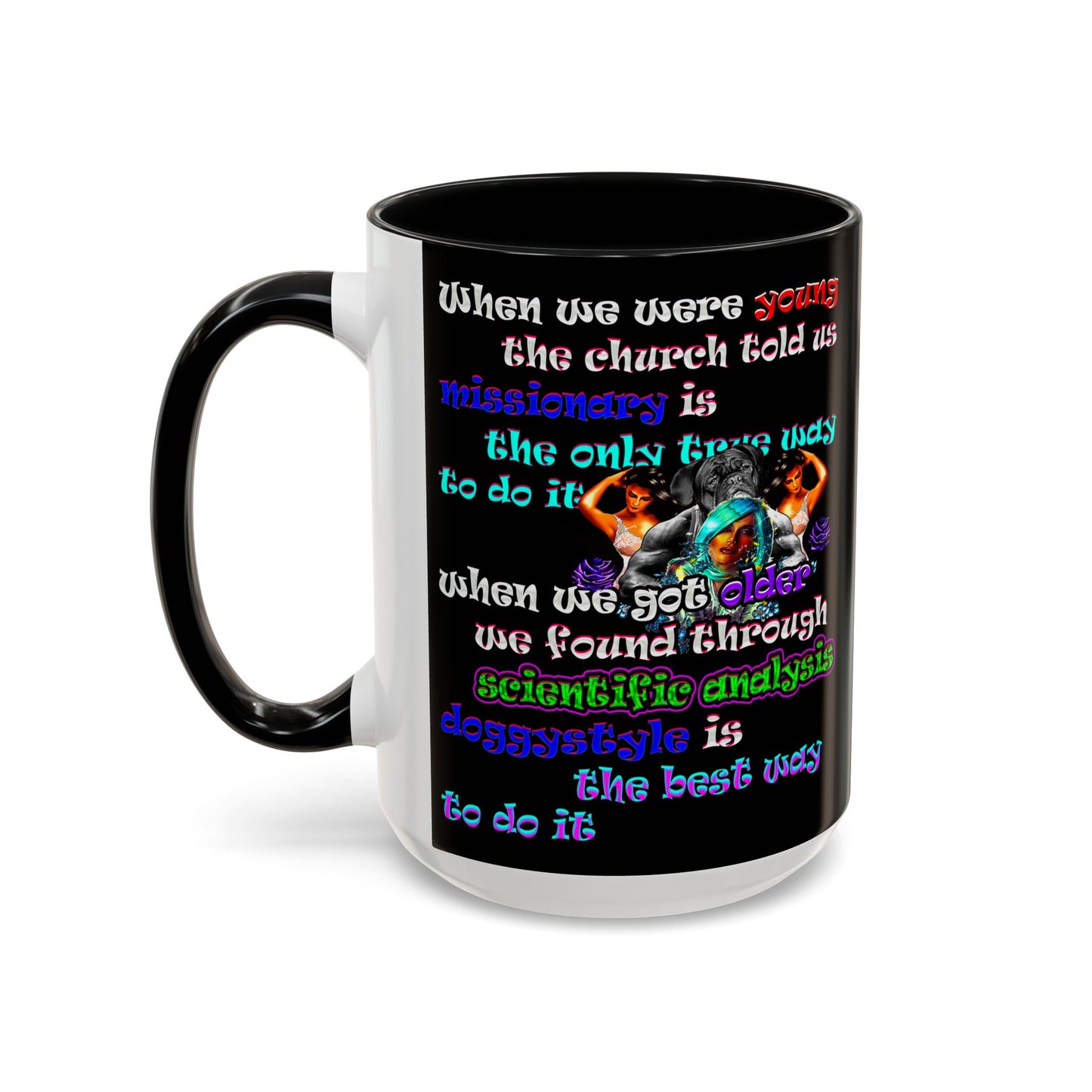 doggystyle - Accent Mug (black)
