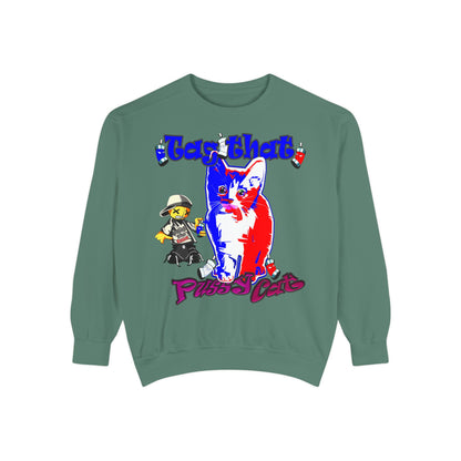 tag that - Unisex Garment-Dyed Sweatshirt