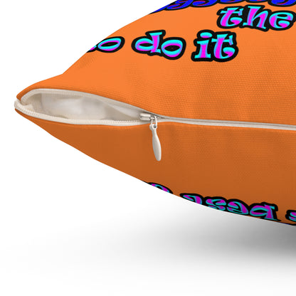 doggystyle - Spun Polyester Square Pillow - (crusta)
