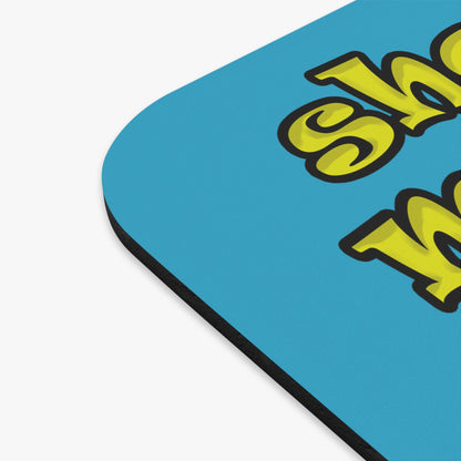 shoot the moon again - Mouse Pad (Rectangle) (turquoise)