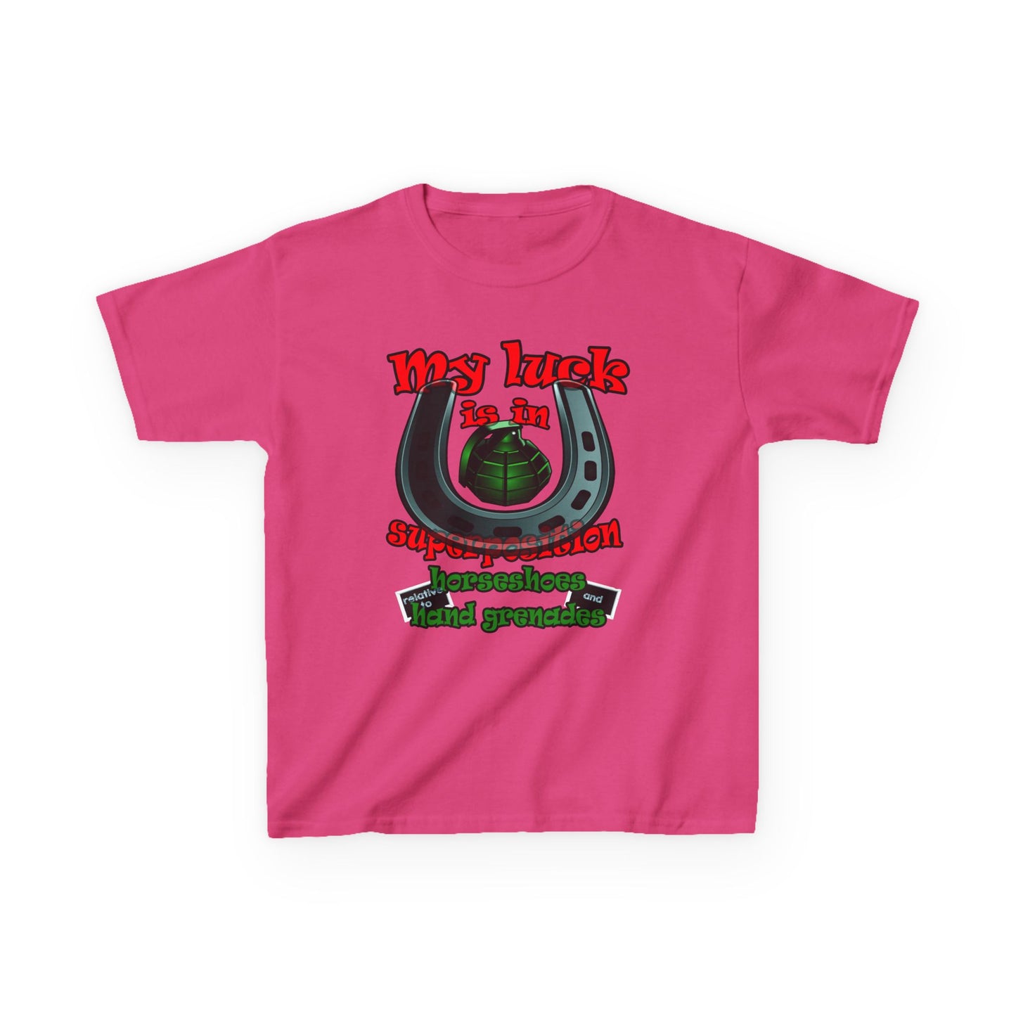 my luck - Kids Heavy Cotton™ Tee