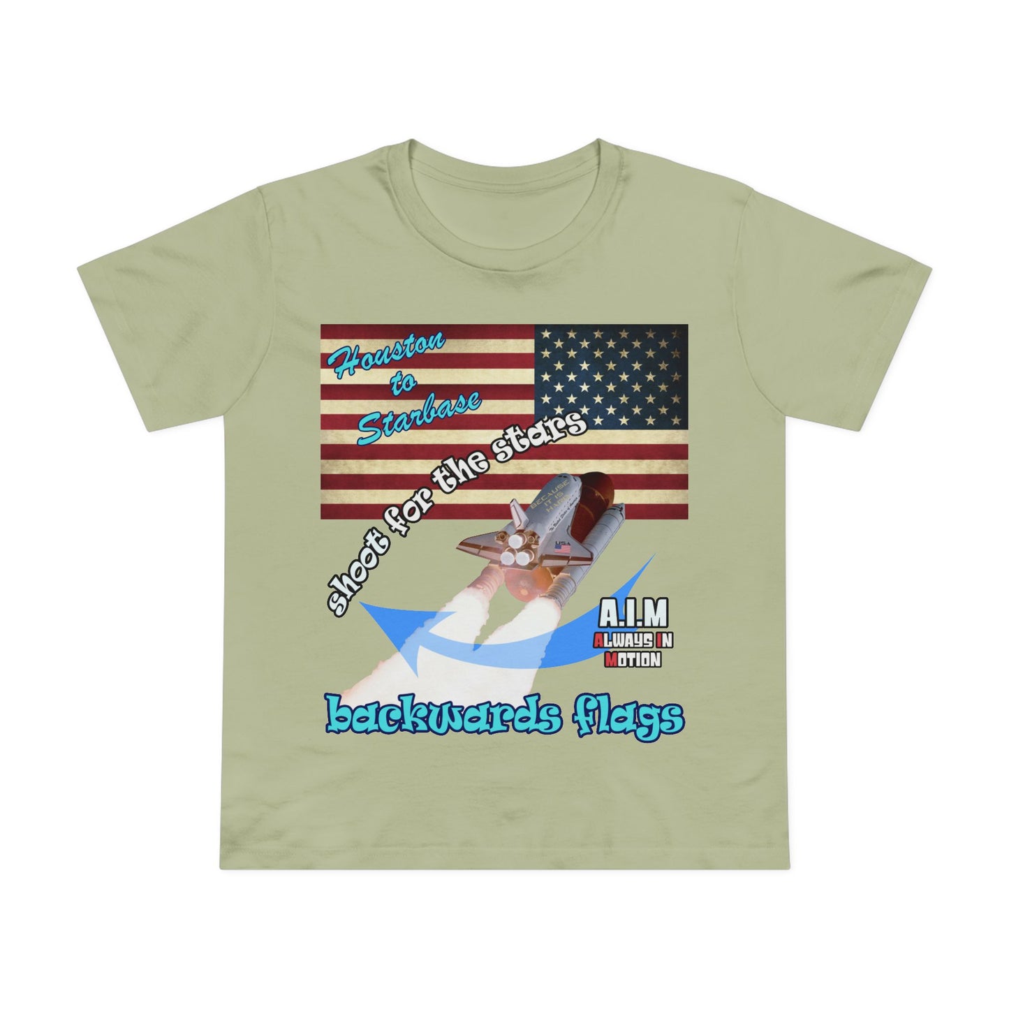 shoot for the stars - Women’s Maple Tee