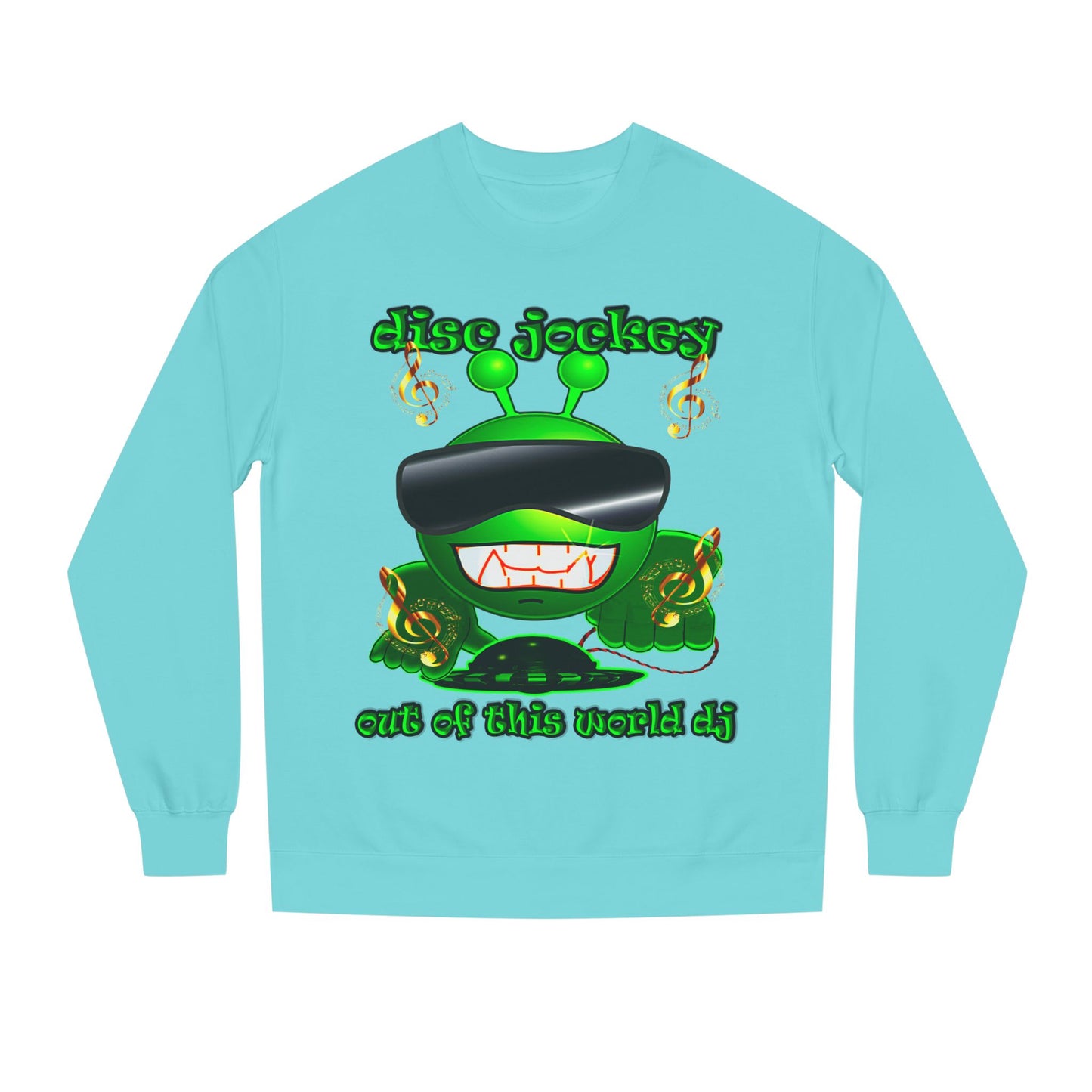 disc jockey - Unisex Crew Neck Sweatshirt
