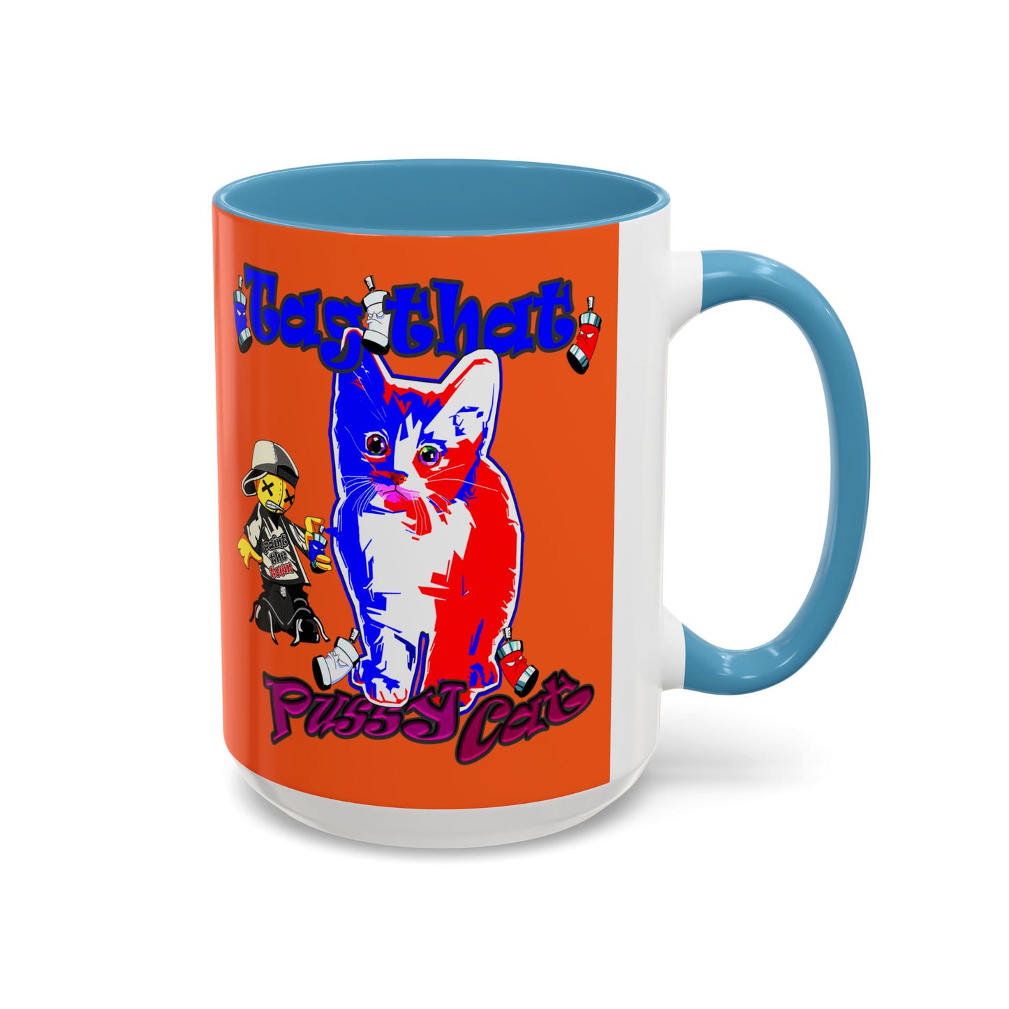 tag that - Accent Mug (orange)