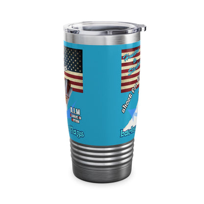 shoot for the stars - Ringneck Tumbler, 20oz (turquoise)