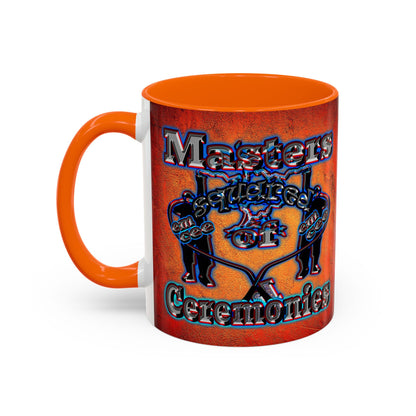 em cee squared - Accent Mug (burnt orange)