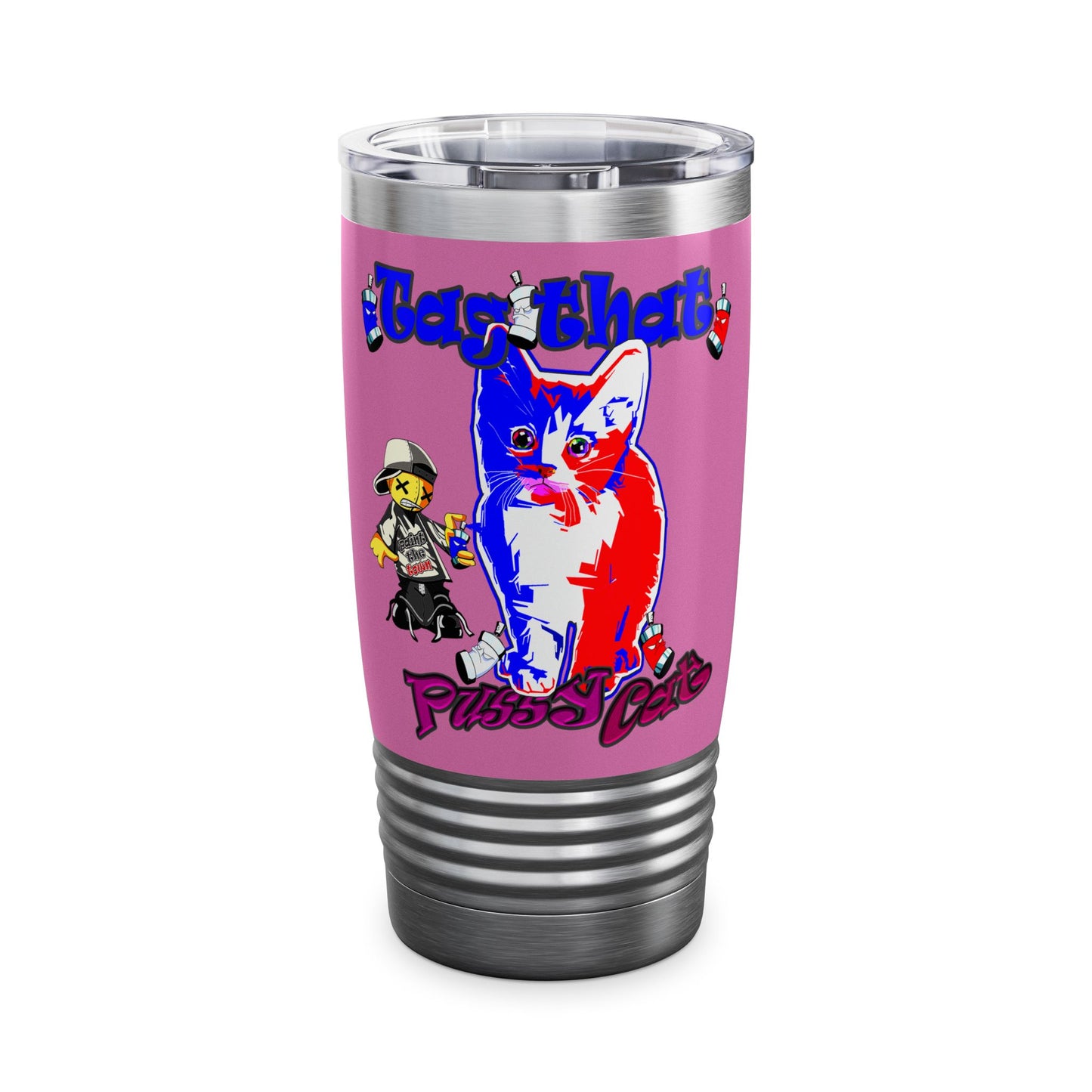 tag that - Ringneck Tumbler, 20oz (light pink)