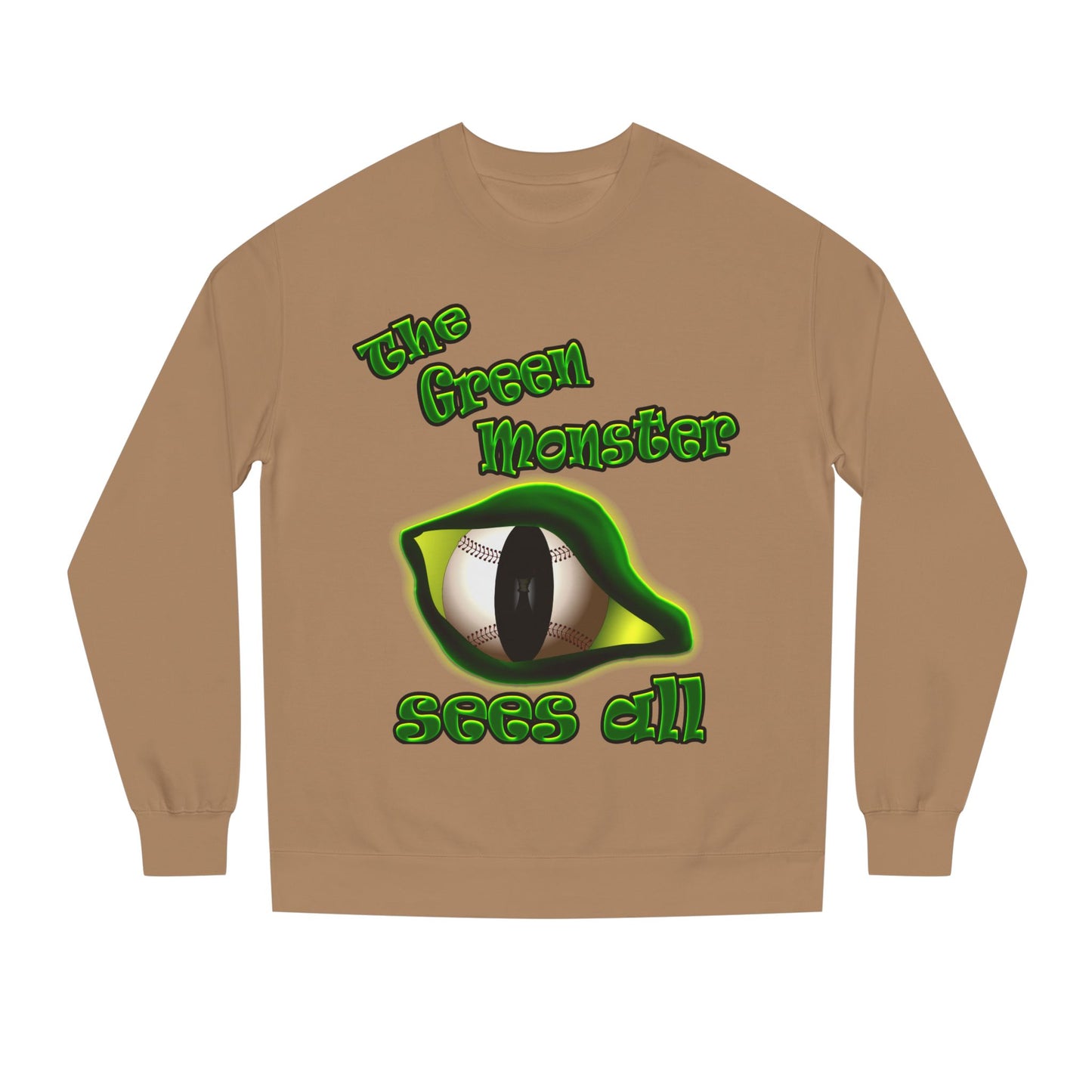 green monster - Unisex Crew Neck Sweatshirt