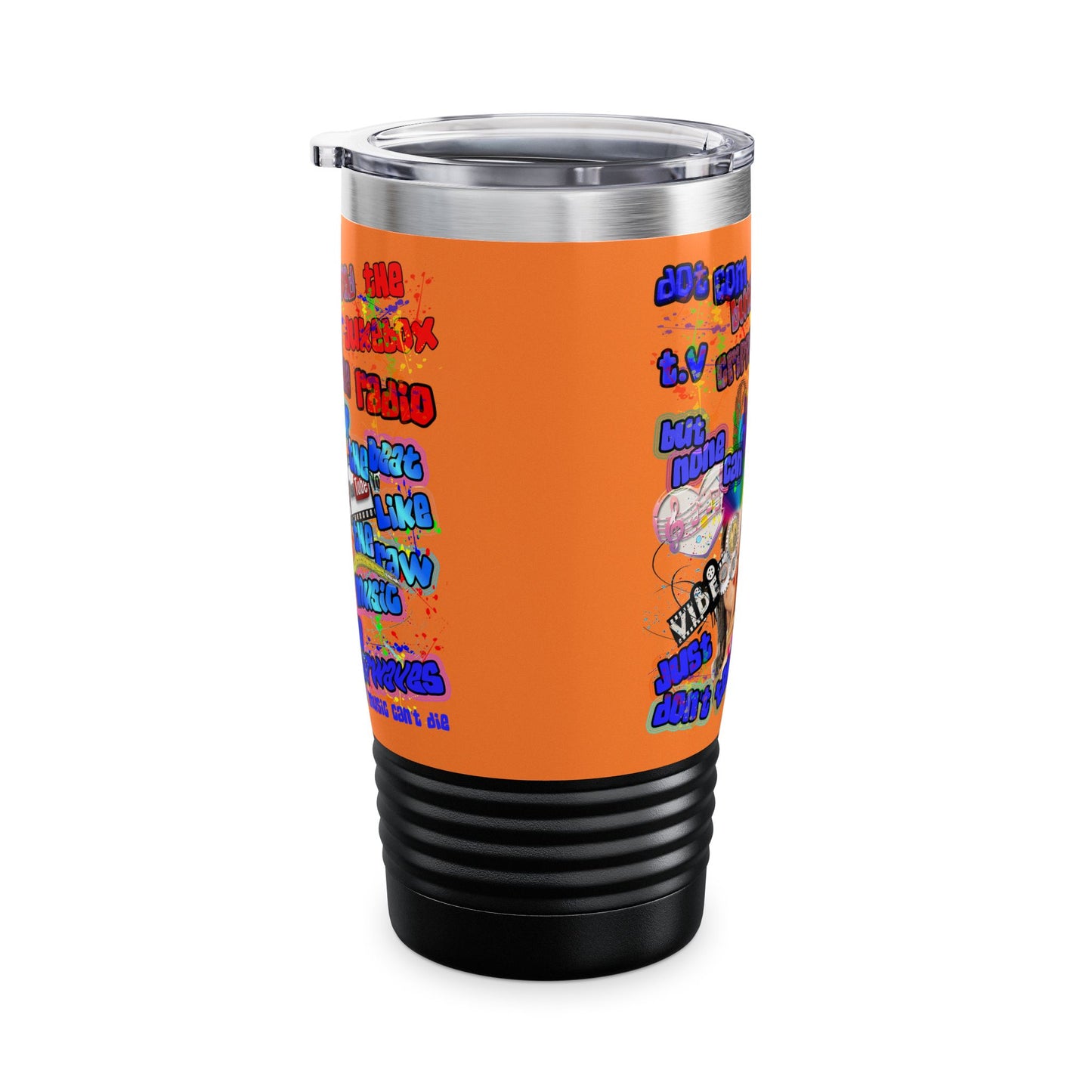 drop the beat - Ringneck Tumbler, 20oz (crusta)
