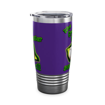 green monster - Ringneck Tumbler, 20oz (purple)