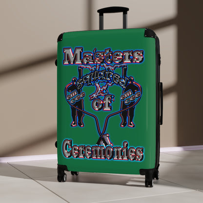 em cee squared - Suitcase (dark green)