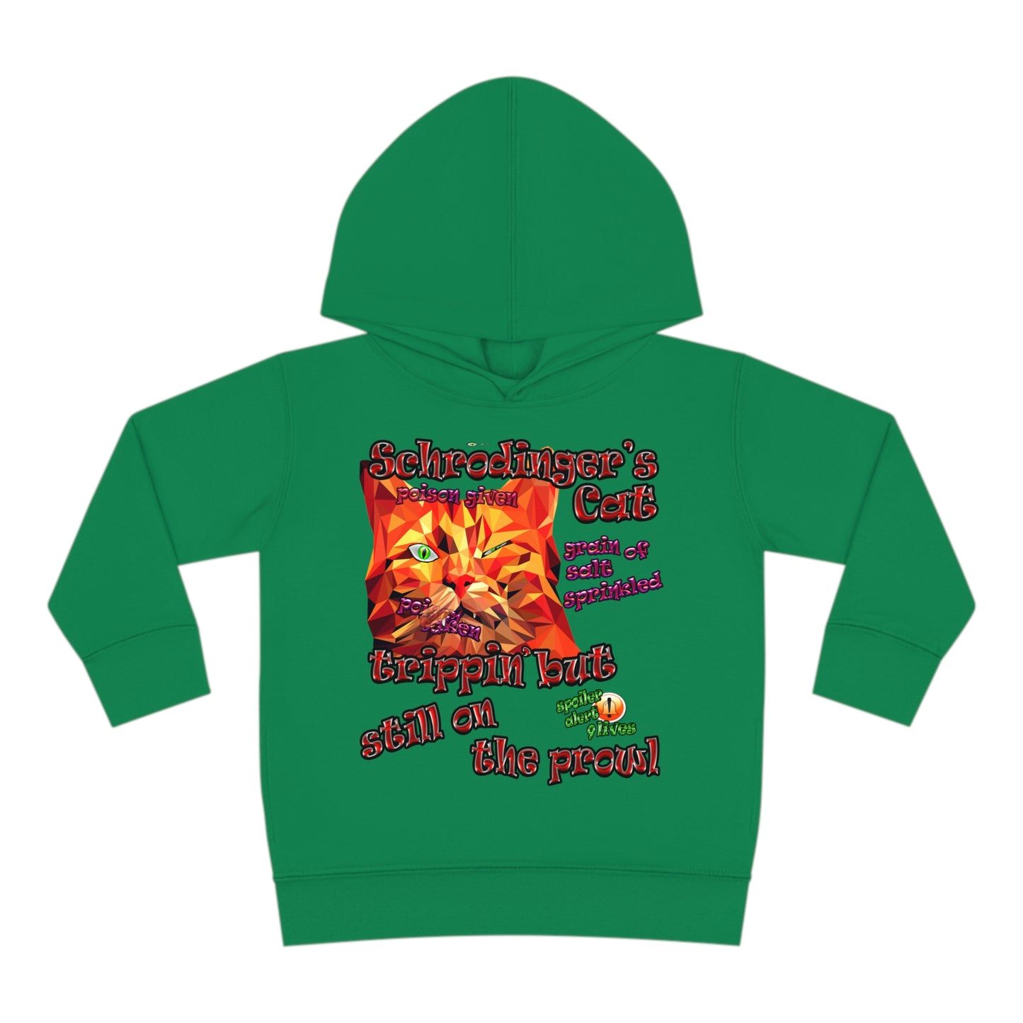 schrodinger's cat - Toddler Pullover Fleece Hoodie