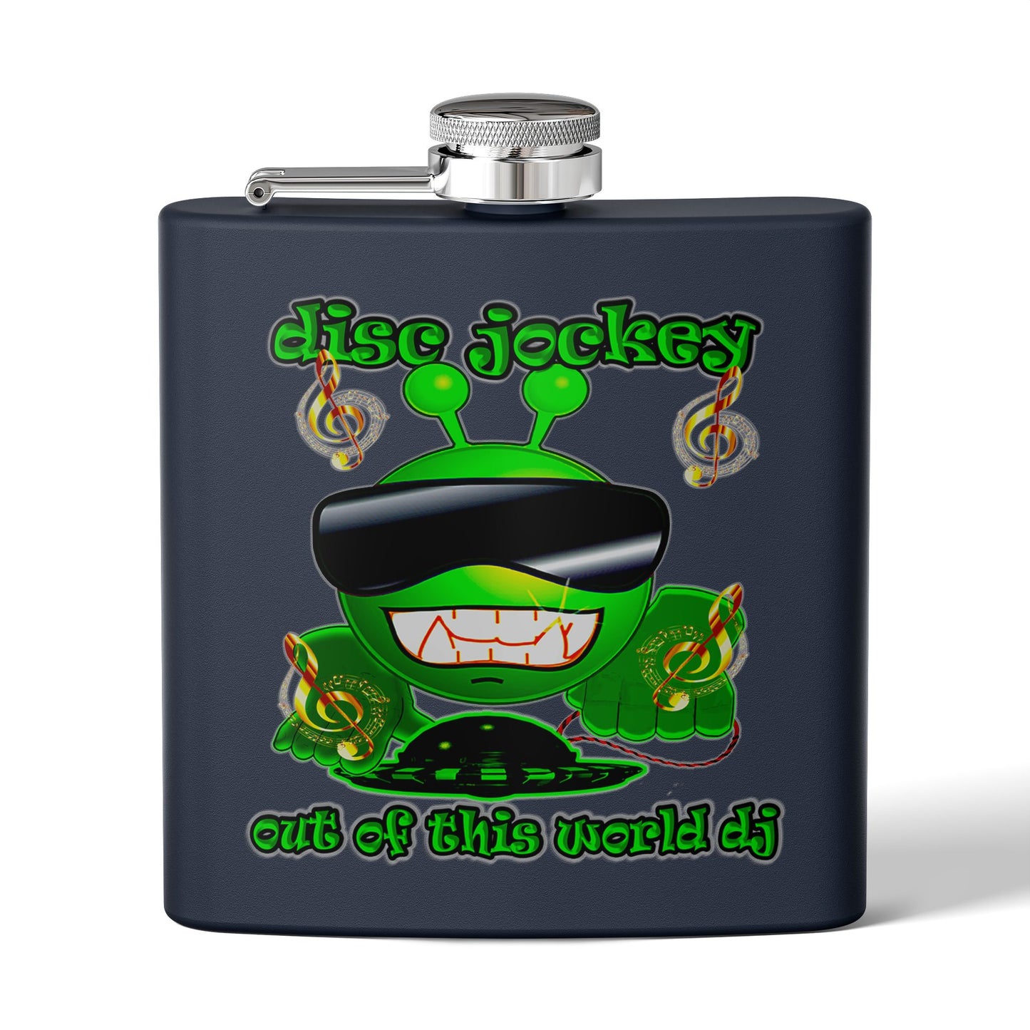 disc jockey - Stainless Steel Flask