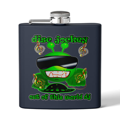disc jockey - Stainless Steel Flask