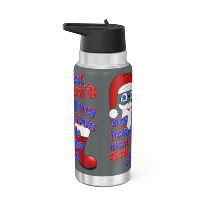 santa's shoes - Gator Tumbler, 32oz (dark grey)