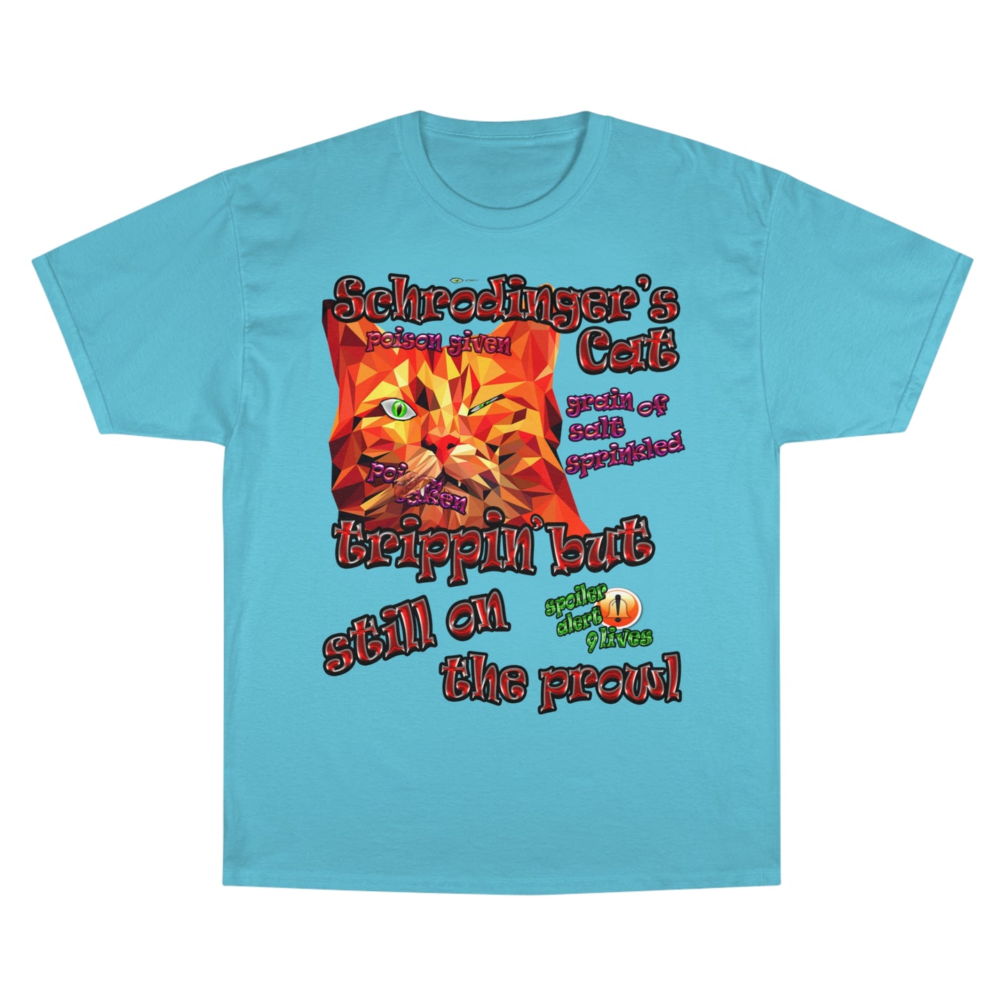 schrodinger's cat - Champion T-Shirt