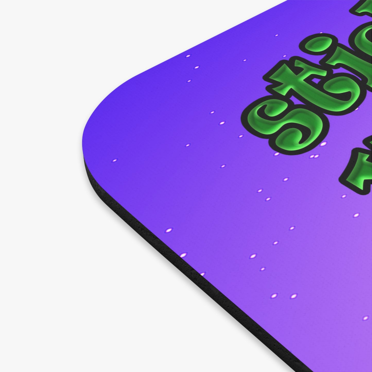 stick that in your pipe and smoke it - Mouse Pad (Rectangle) (purple-pink wave)