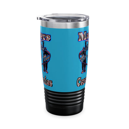 em cee squared - Ringneck Tumbler, 20oz (turquoise)