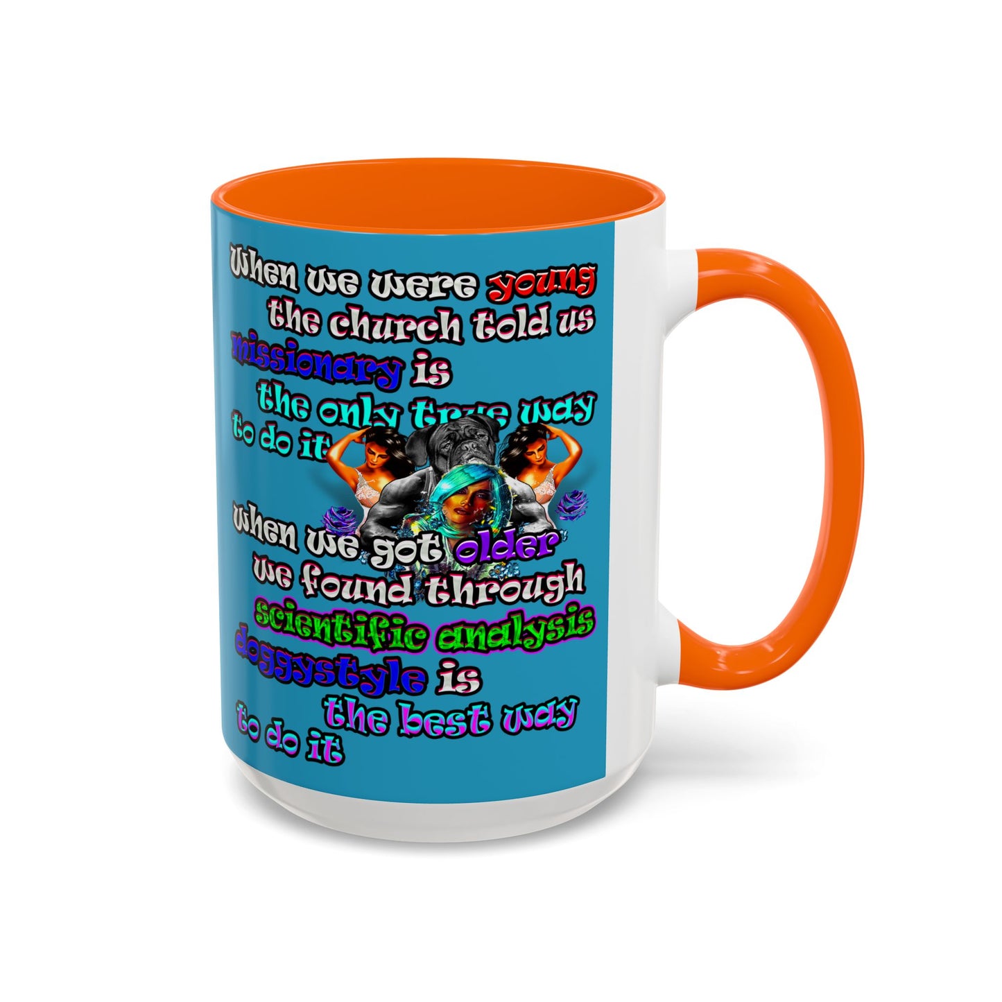 doggystyle - Accent Mug (turquoise)