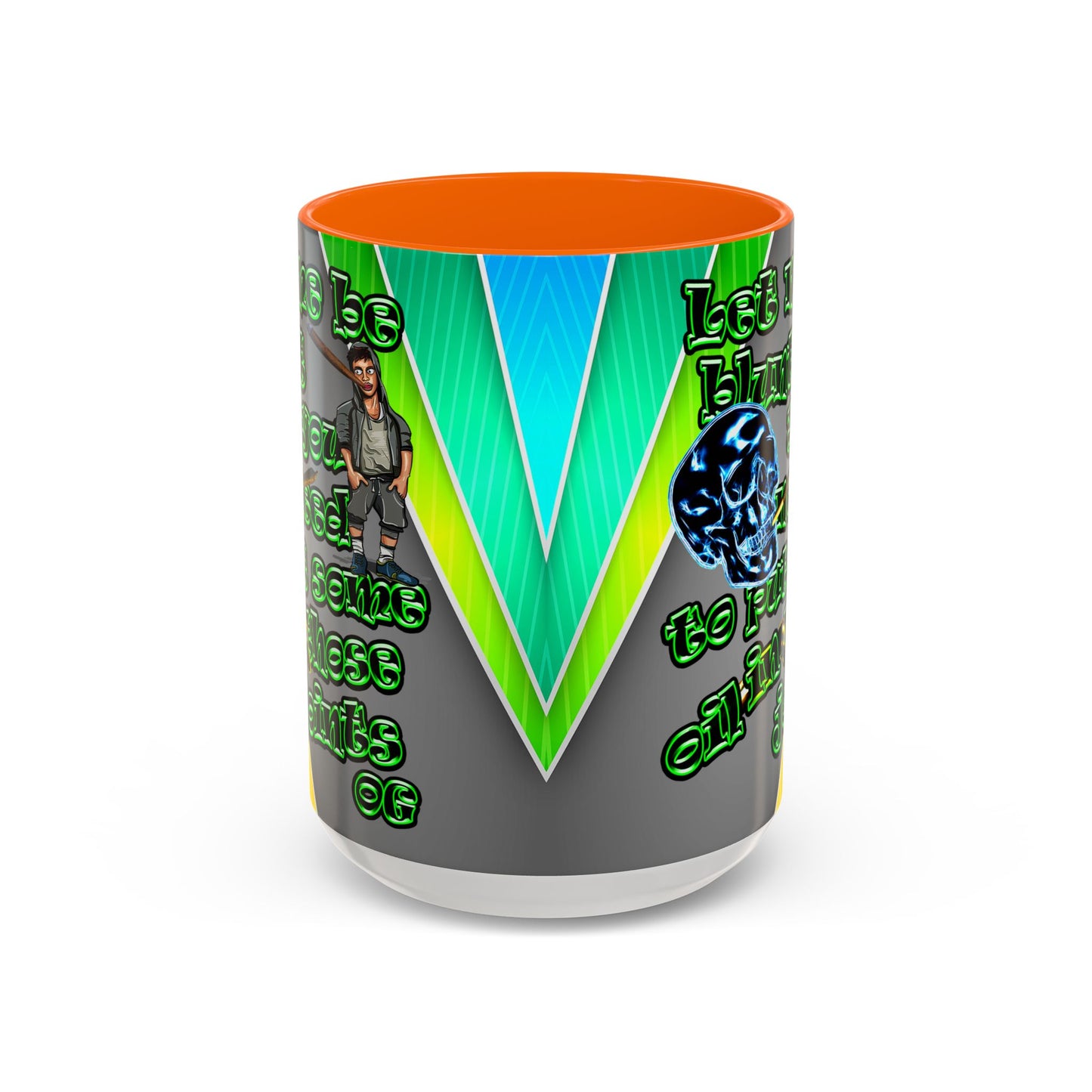 og - Accent Mug (rainbow split)