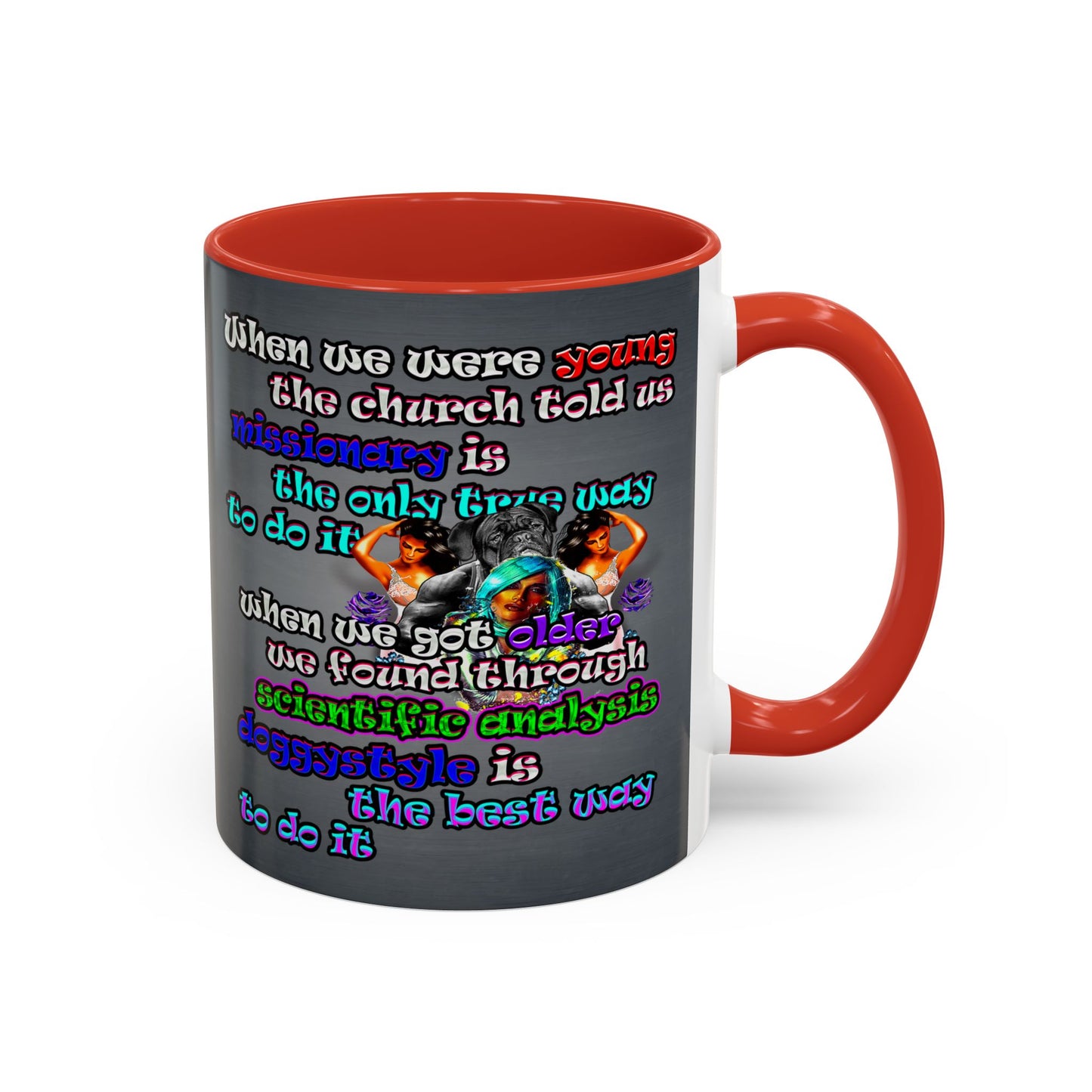 doggystyle - Accent Mug (grey-light grey)