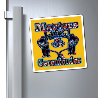 em cee squared - Magnets - (yellow)