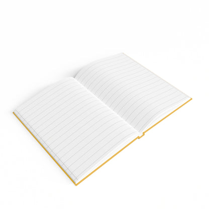 the bum's shit - journal-lined (yellow)