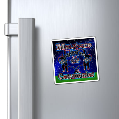 em cee squared - Magnets - ('snoops' background)