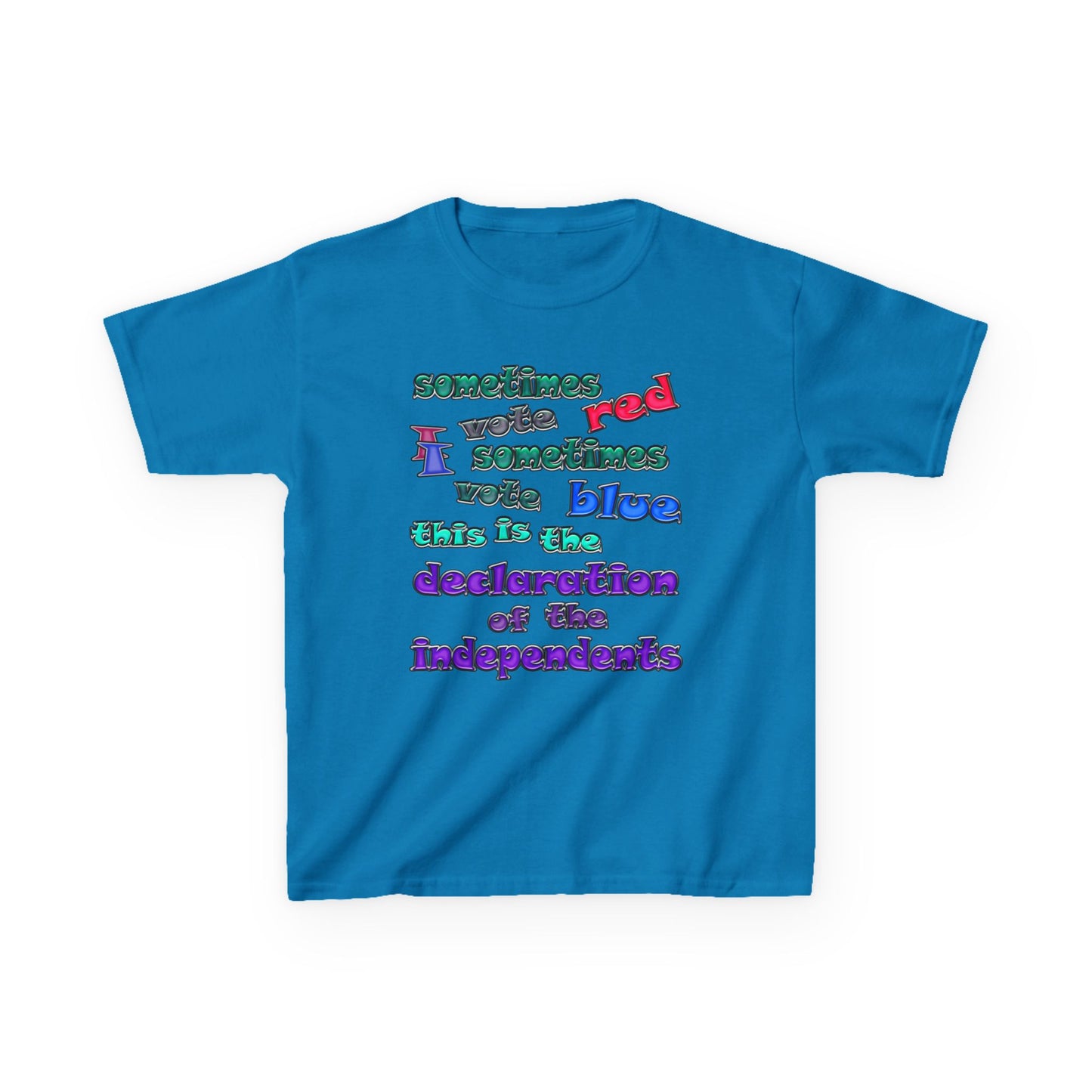 declaration of the independents - Kids Heavy Cotton™ Tee