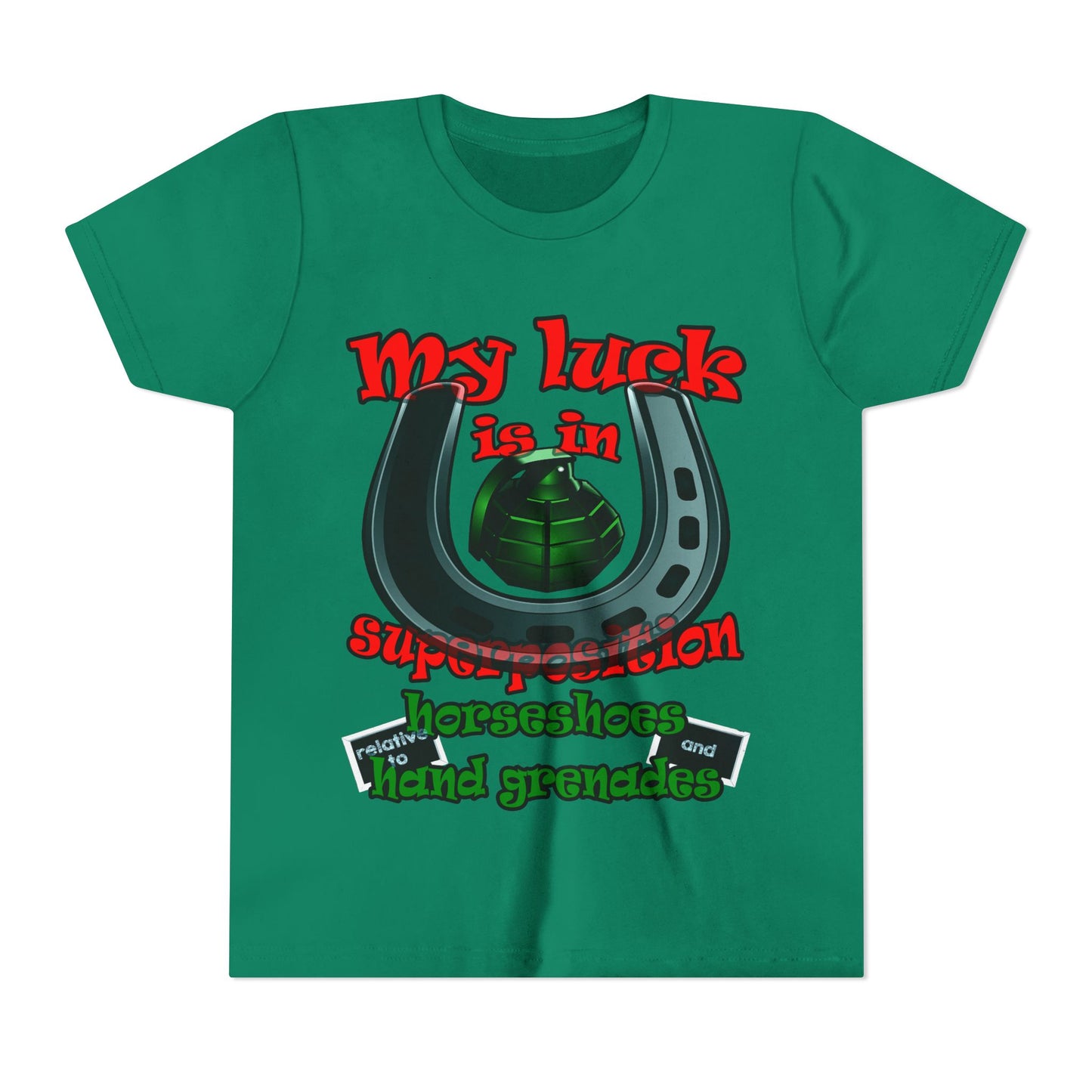 my luck - Youth Short Sleeve Tee