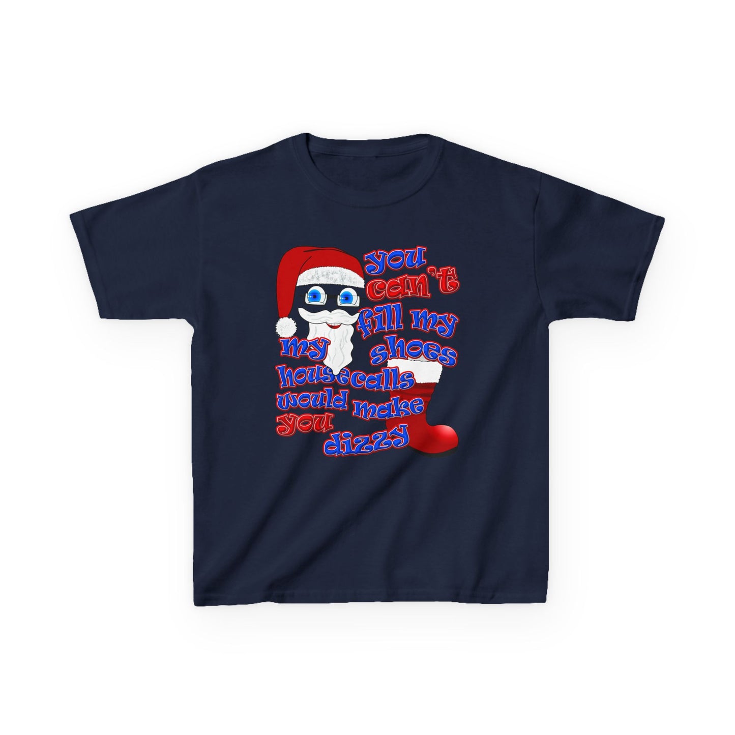 santa's shoes - Kids Heavy Cotton™ Tee