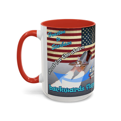 shoot for the stars - Accent Mug (brushed nickel)